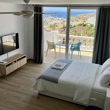 - Modern With Terrace Views Of Ocean & Sunset * Costa Adeje (Tenerife)
