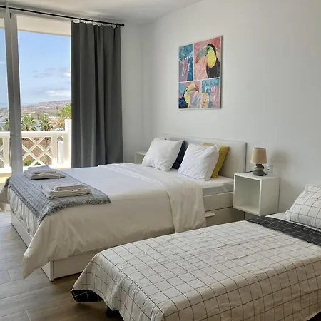 Apartment - Modern With Terrace Views Of Ocean & Sunset Costa Adeje (Tenerife)